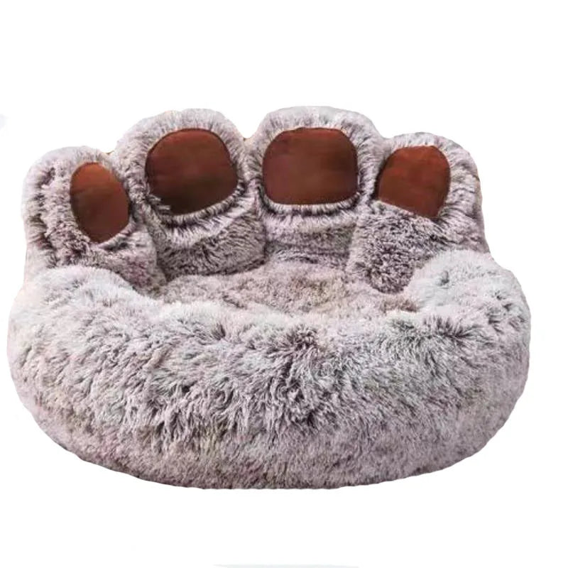 Flauschiges Warmes Winter Hundebett & Haustier Sofa-Korb – Weiche Gemütliche Schlafmatte für Kleine Mittlere Große Hunde, Welpen & Katzen