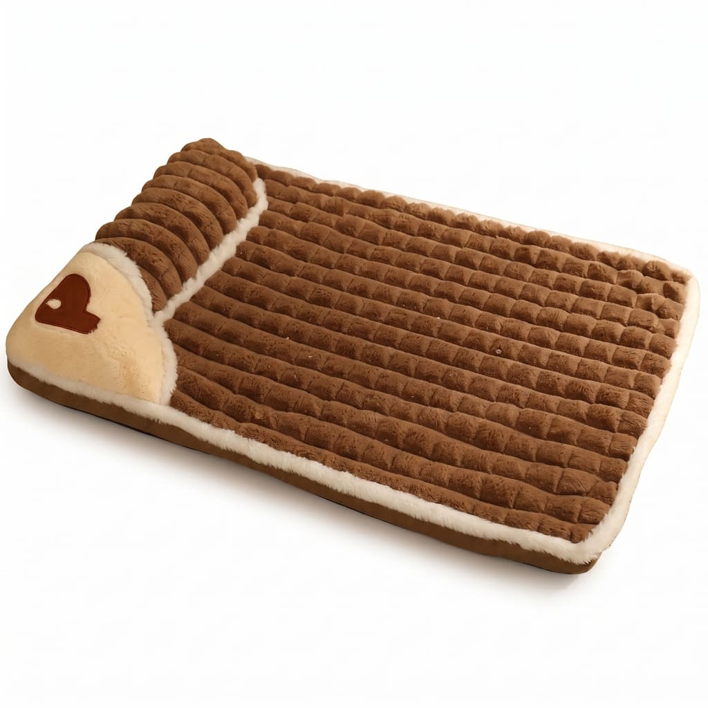 Orthopädisches Memory-Foam Hundebett mit Abnehmbarem Waschbarem Bezug – Weiches Winter Haustierkissen für Kleine Mittlere Große Hunde & Katzen