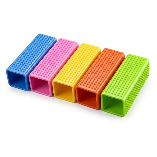 Hohle Gummibürste zur Tierhaarentfernung – Silikon-Reinigungsbürste für Sofa, Teppich, Autositze & Kleidung