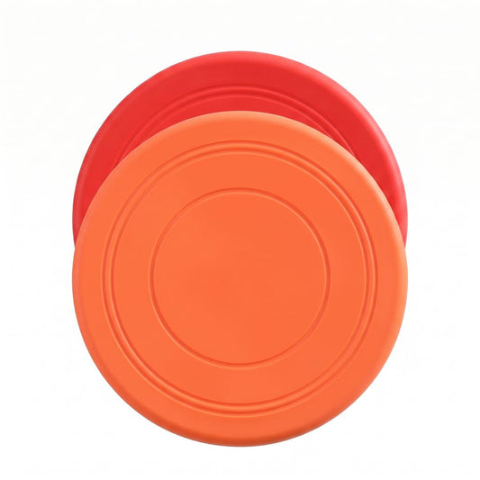 Weiche Gummi-Hundefrisbee – Robuste Wurfscheibe für Apportieren & Training