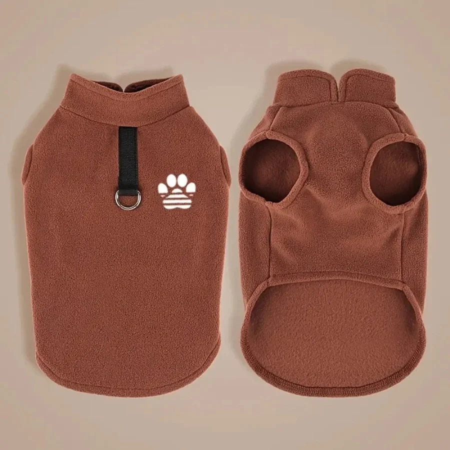 Kuscheliger Fleece-Hundepullover – Warme Pulloverweste für Kleine & Mittelgroße Hunde & Katzen