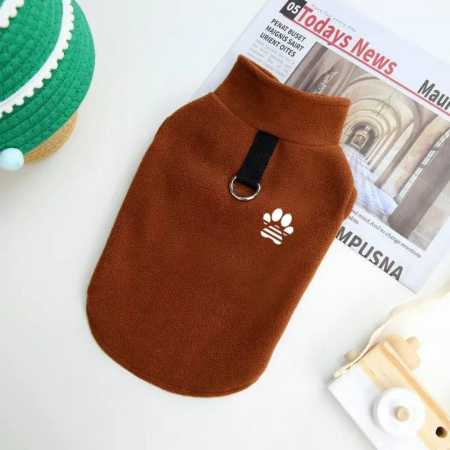 Kuscheliger Fleece-Hundepullover – Warme Pulloverweste für Kleine & Mittelgroße Hunde & Katzen