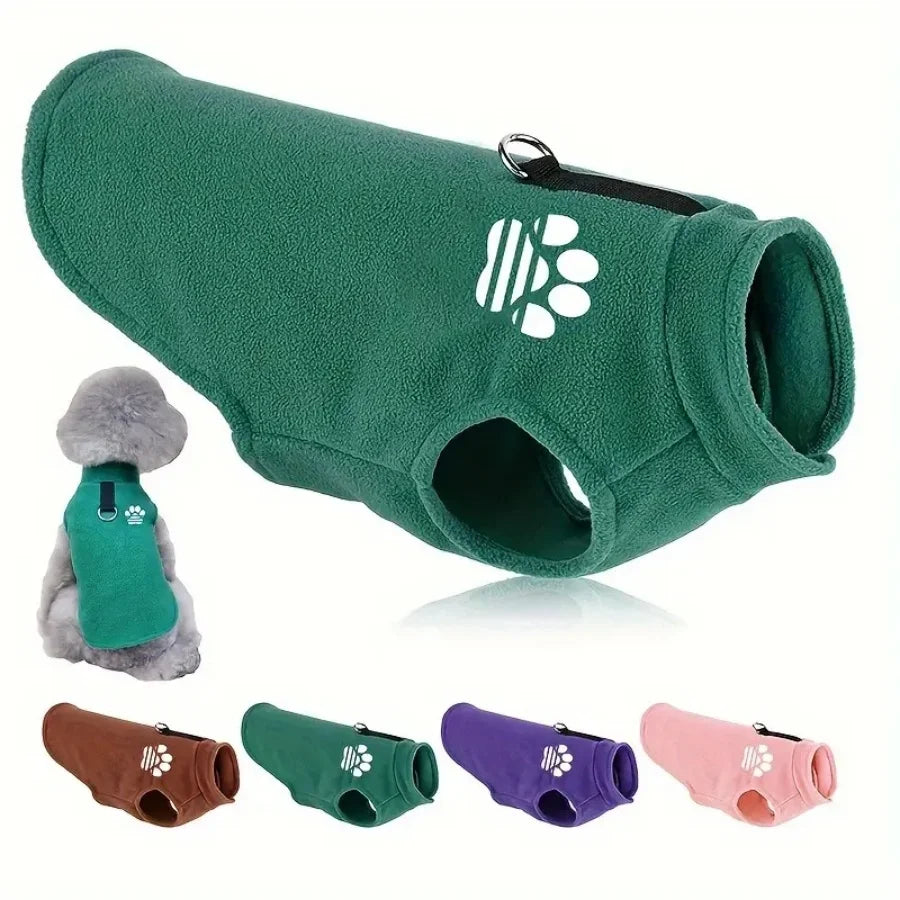 Kuscheliger Fleece-Hundepullover – Warme Pulloverweste für Kleine & Mittelgroße Hunde & Katzen