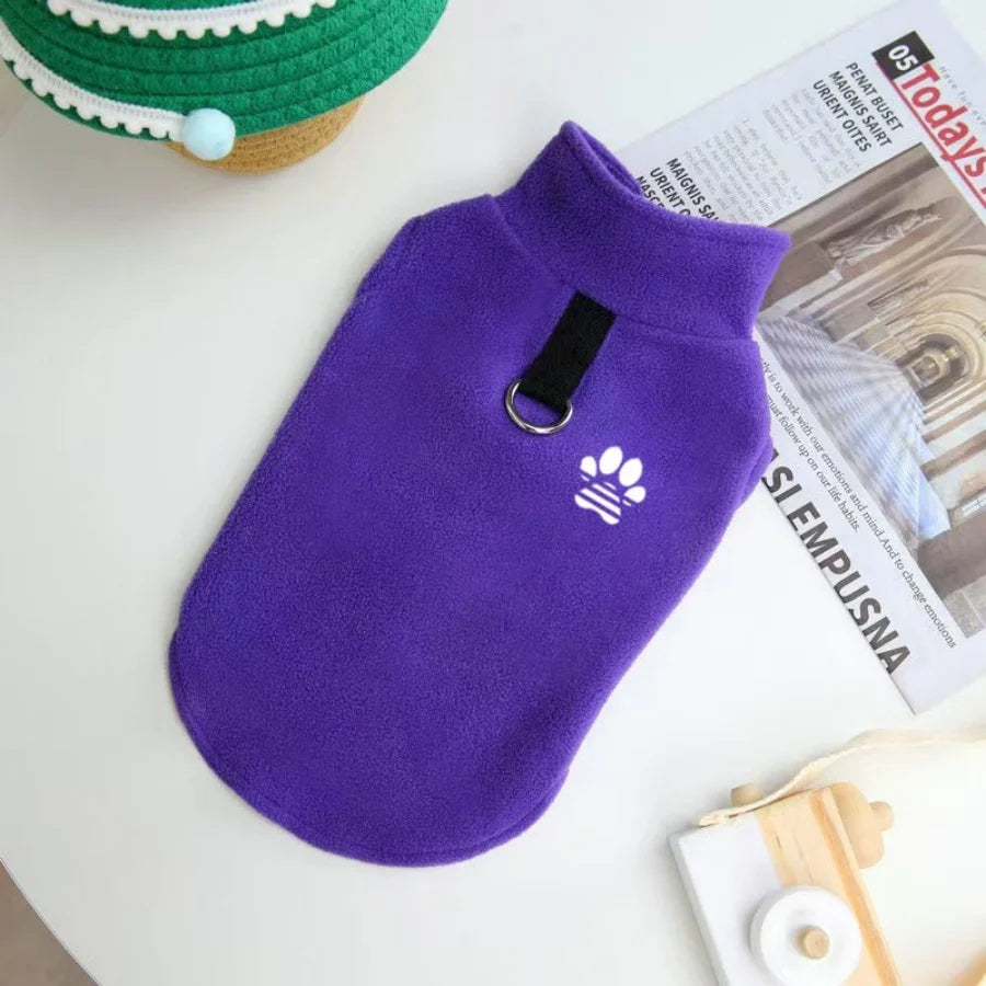 Kuscheliger Fleece-Hundepullover – Warme Pulloverweste für Kleine & Mittelgroße Hunde & Katzen