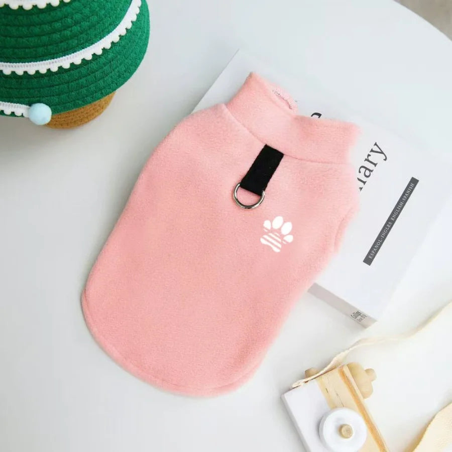 Kuscheliger Fleece-Hundepullover – Warme Pulloverweste für Kleine & Mittelgroße Hunde & Katzen