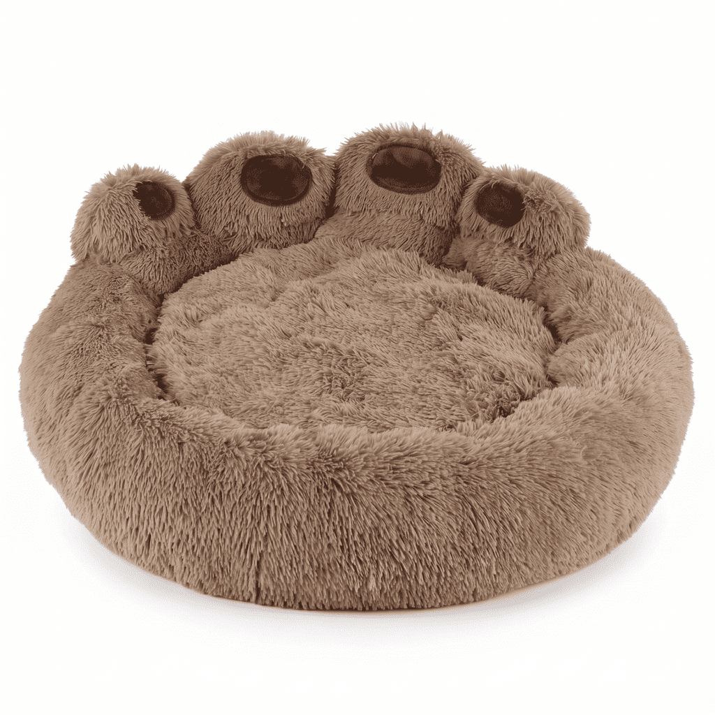 Flauschiges Warmes Winter Hundebett & Haustier Sofa-Korb – Weiche Gemütliche Schlafmatte für Kleine Mittlere Große Hunde, Welpen & Katzen