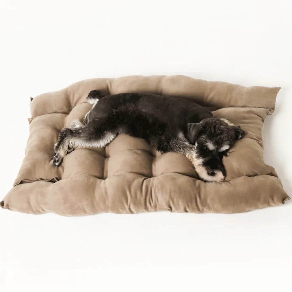 Warmes Winter Hundesofa & Haustier Schlafbett – Weiche Gemütliche Kennel-Matte und Welpenmatratze für Kleine Große Hunde & Katzen