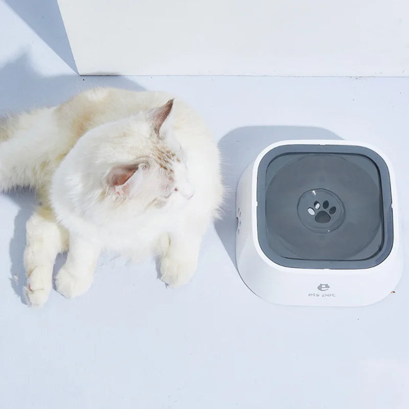Schwimmender Wassernapf für Haustiere – Spritzreduzierender Tragbarer Trinknapf für Hunde & Katzen