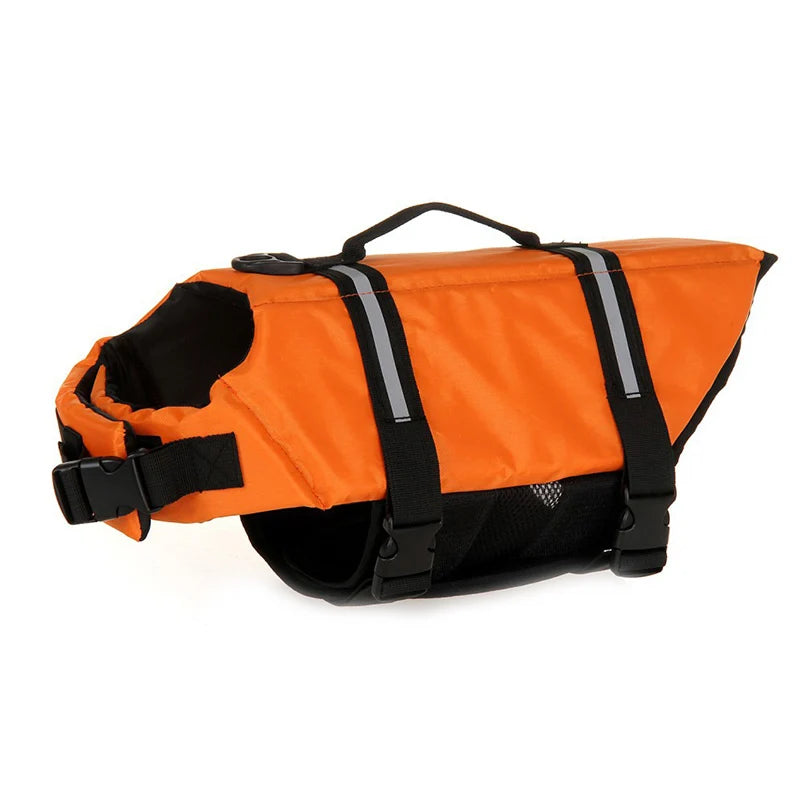 Reflektierende Hunde-Schwimmweste – Sommer-Schwimmjacke für Kleine, Mittelgroße & Große Hunde