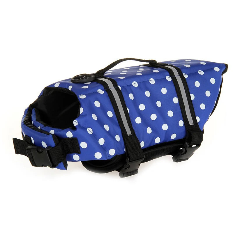 Reflektierende Hunde-Schwimmweste – Sommer-Schwimmjacke für Kleine, Mittelgroße & Große Hunde