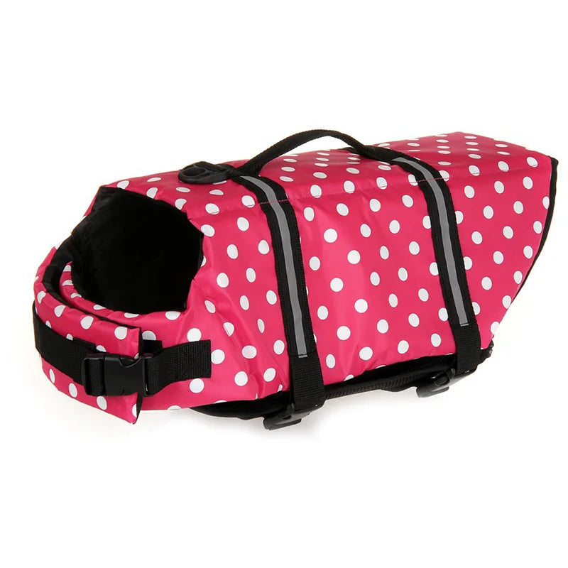 Reflektierende Hunde-Schwimmweste – Sommer-Schwimmjacke für Kleine, Mittelgroße & Große Hunde