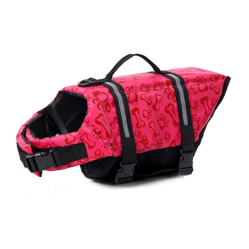 Reflektierende Hunde-Schwimmweste – Sommer-Schwimmjacke für Kleine, Mittelgroße & Große Hunde
