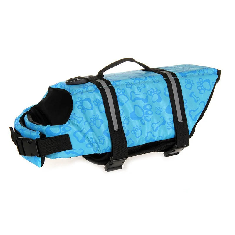 Reflektierende Hunde-Schwimmweste – Sommer-Schwimmjacke für Kleine, Mittelgroße & Große Hunde