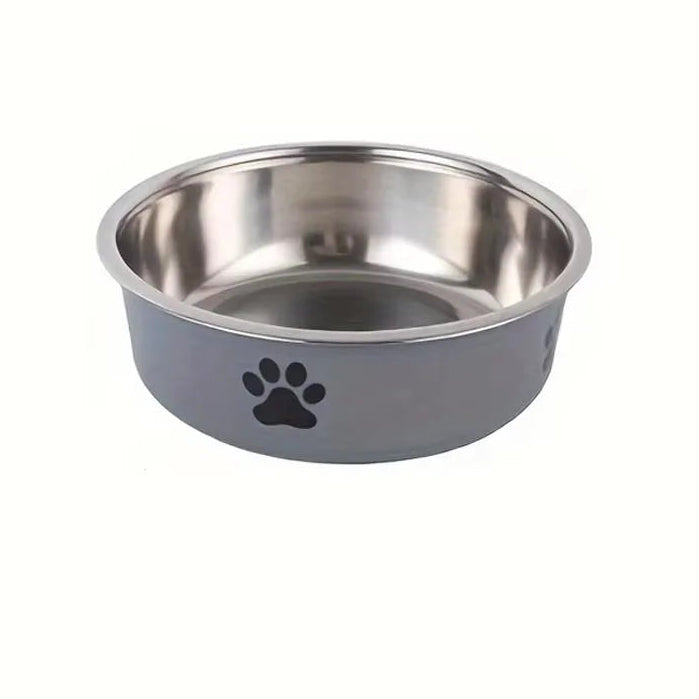 Rutschfester Futternapf aus Edelstahl – Futter- und Wassernapf für Kleine, Mittelgroße & Große Hunde sowie Katzen