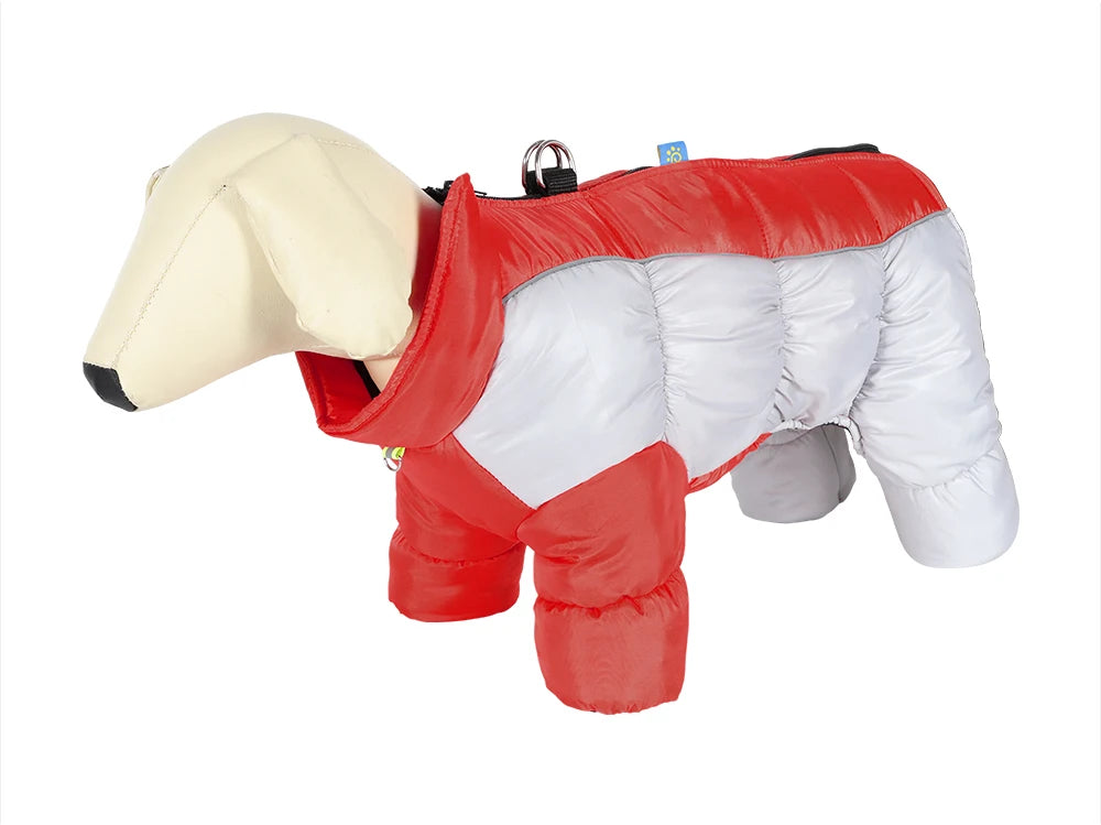 Wasserdichter Dicker Baumwoll-Hundemantel – Extra Warme Winterjacke für Französische Bulldoggen & Kleine Hunde