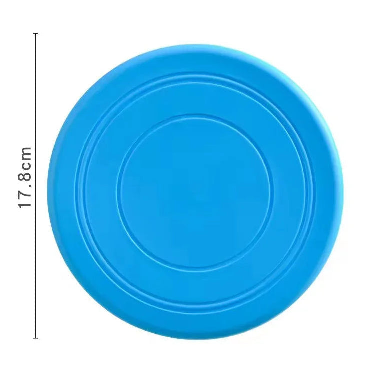 Weiche Gummi-Hundefrisbee – Robuste Wurfscheibe für Apportieren & Training