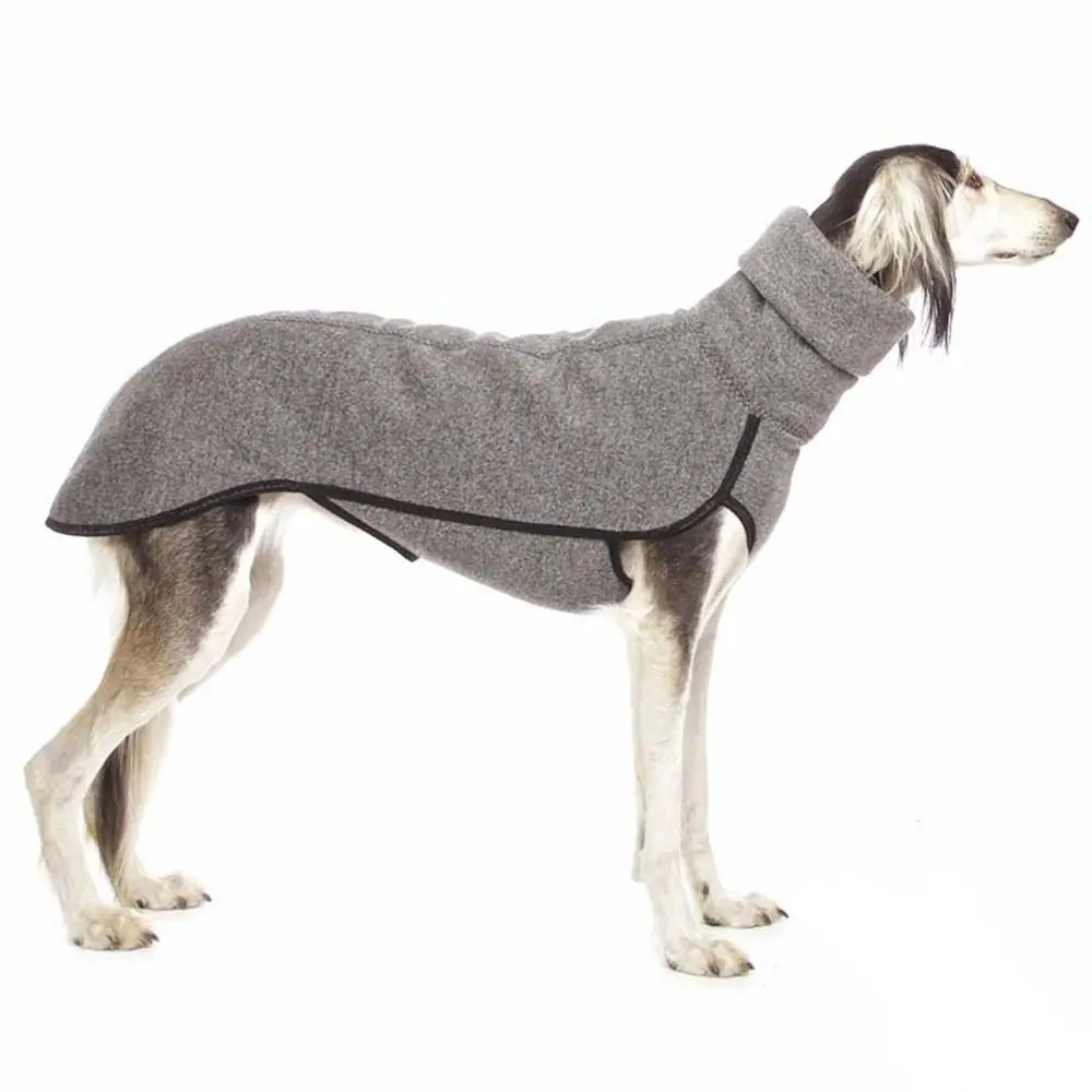 Hochkragen-Hundepullover für den Winter – Warmer Strickpullover für Mittelgroße & Große Hunde, Deutsche Dogge, Greyhound & Pitbull