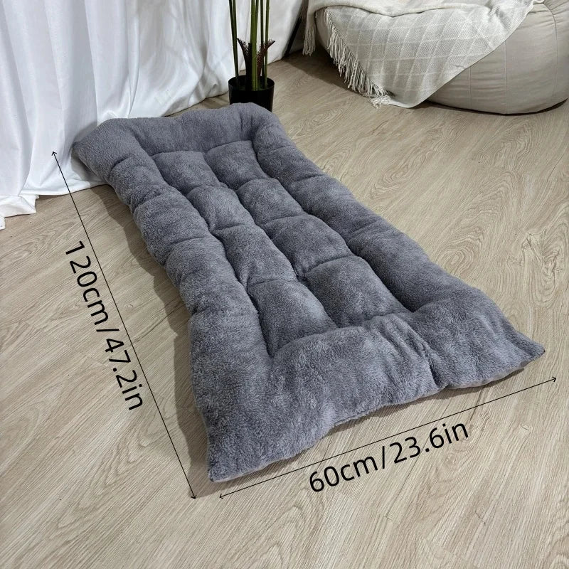 Extra Großes Plüsch Hundebett Sofa – Verdickte Superweiche Polyester Haustiermatratze & Hundebox Schlafmatte für Kleine Mittlere Große Hunde