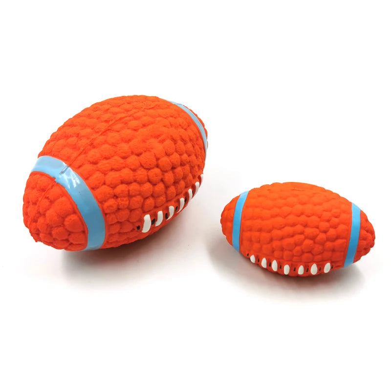 Natur-Latex Quietschball für Hunde – Bissfestes Interaktives Kau- & Apportierspielzeug für Chihuahua, Kleine Hunde und Welpen
