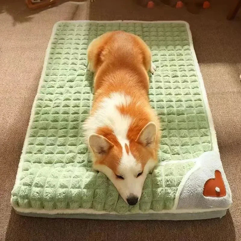 Orthopädisches Memory-Foam Hundebett mit Abnehmbarem Waschbarem Bezug – Weiches Winter Haustierkissen für Kleine Mittlere Große Hunde & Katzen