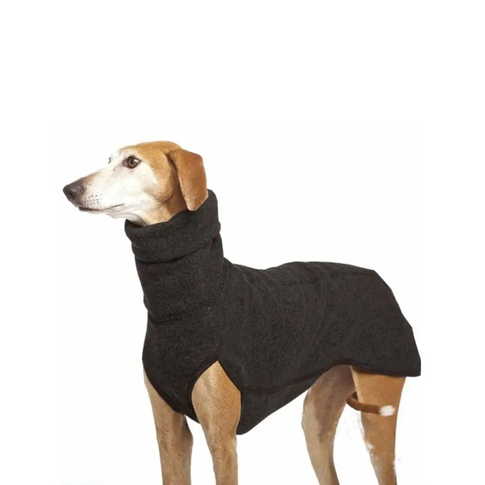 Hochkragen-Hundepullover für den Winter – Warmer Strickpullover für Mittelgroße & Große Hunde, Deutsche Dogge, Greyhound & Pitbull
