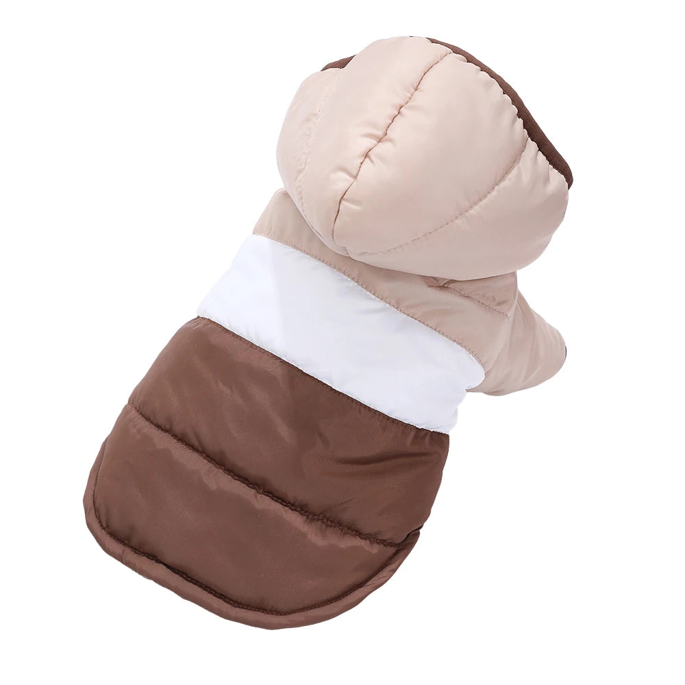 Warmer Fleece-Hoodie für Haustiere – Winddichte Winterjacke für Kleine & Mittelgroße Hunde & Katzen
