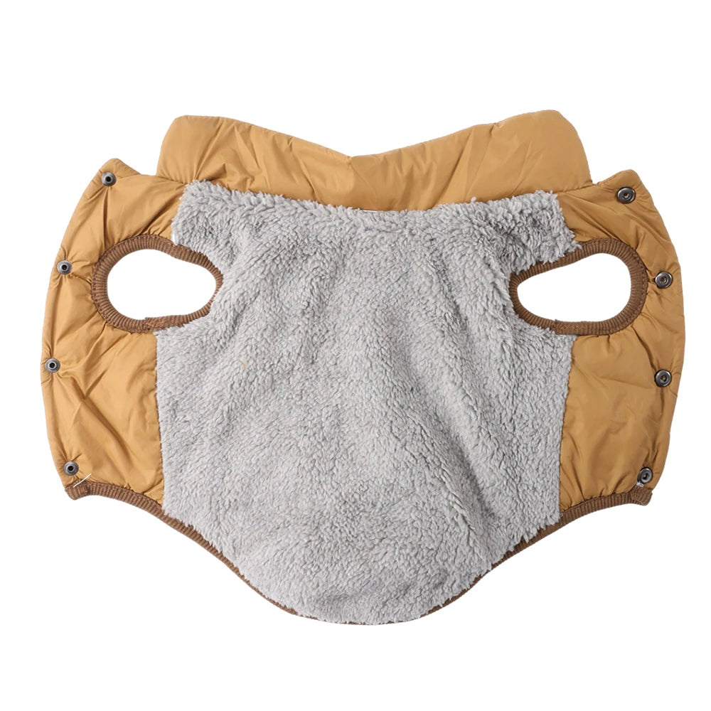 Wasserdichter Fleece-Hundemantel – Dicke Winterweste für Kleine Hunde, Katzen & Welpen