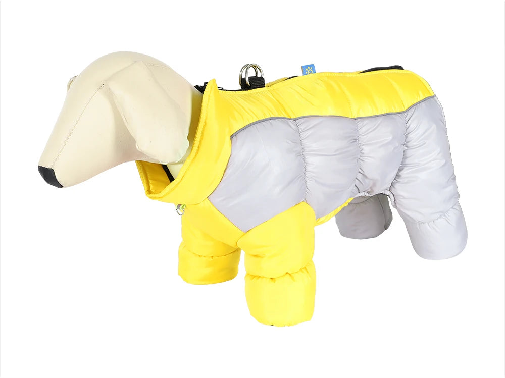 Wasserdichter Dicker Baumwoll-Hundemantel – Extra Warme Winterjacke für Französische Bulldoggen & Kleine Hunde