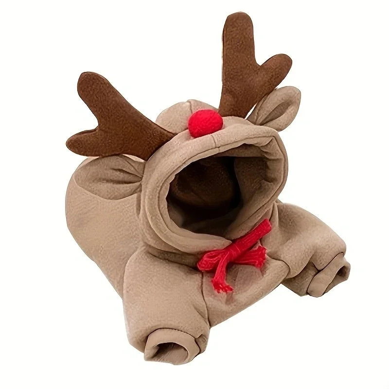 Süßer Früchte-Hundehoodie – Warme Fleece-Kostümjacke für Kleine Hunde, Welpen & Katzen