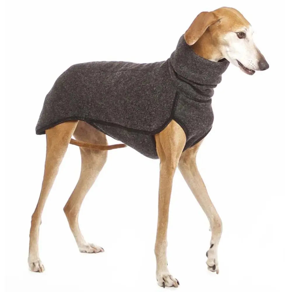 Hochkragen-Hundepullover für den Winter – Warmer Strickpullover für Mittelgroße & Große Hunde, Deutsche Dogge, Greyhound & Pitbull