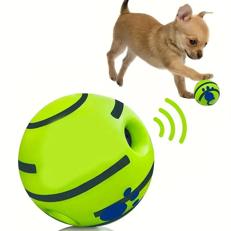 Lustiger Interaktiver Kicherball für Hunde – IQ-Trainingsspielzeug für Mentale Beschäftigung, Aktive Bewegung & Indoor-Outdoor-Spiel