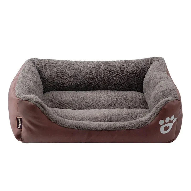 Warmes Quadratisches Haustierbett – Gemütliches Hunde- & Katzenbett