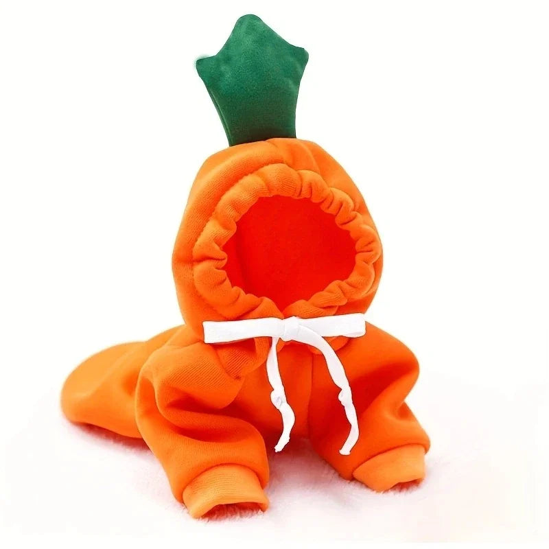 Süßer Früchte-Hundehoodie – Warme Fleece-Kostümjacke für Kleine Hunde, Welpen & Katzen