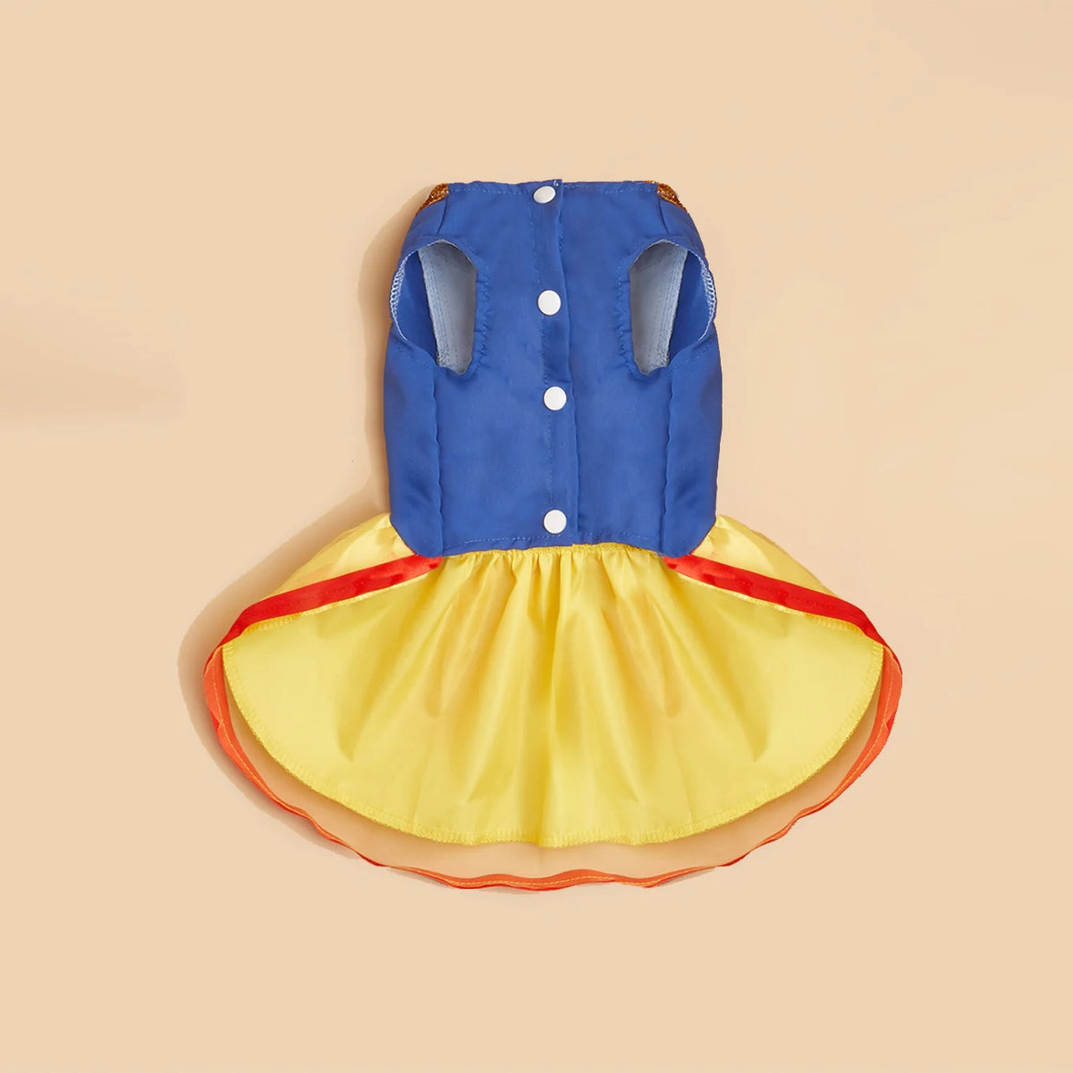 Schneeprinzessin-Kleid für Hunde – Festliches Weihnachtskostüm für Kleine Hunde & Welpen