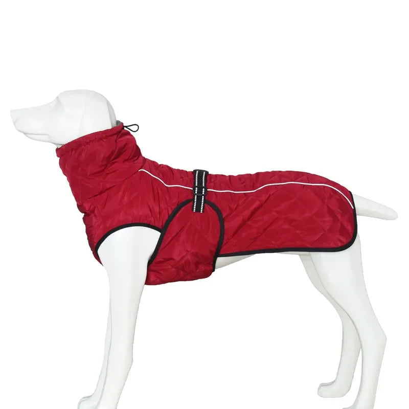 Wasserdichte Reflektierende Hundejacke – Warme Winterweste für Mittelgroße & Große Hunde