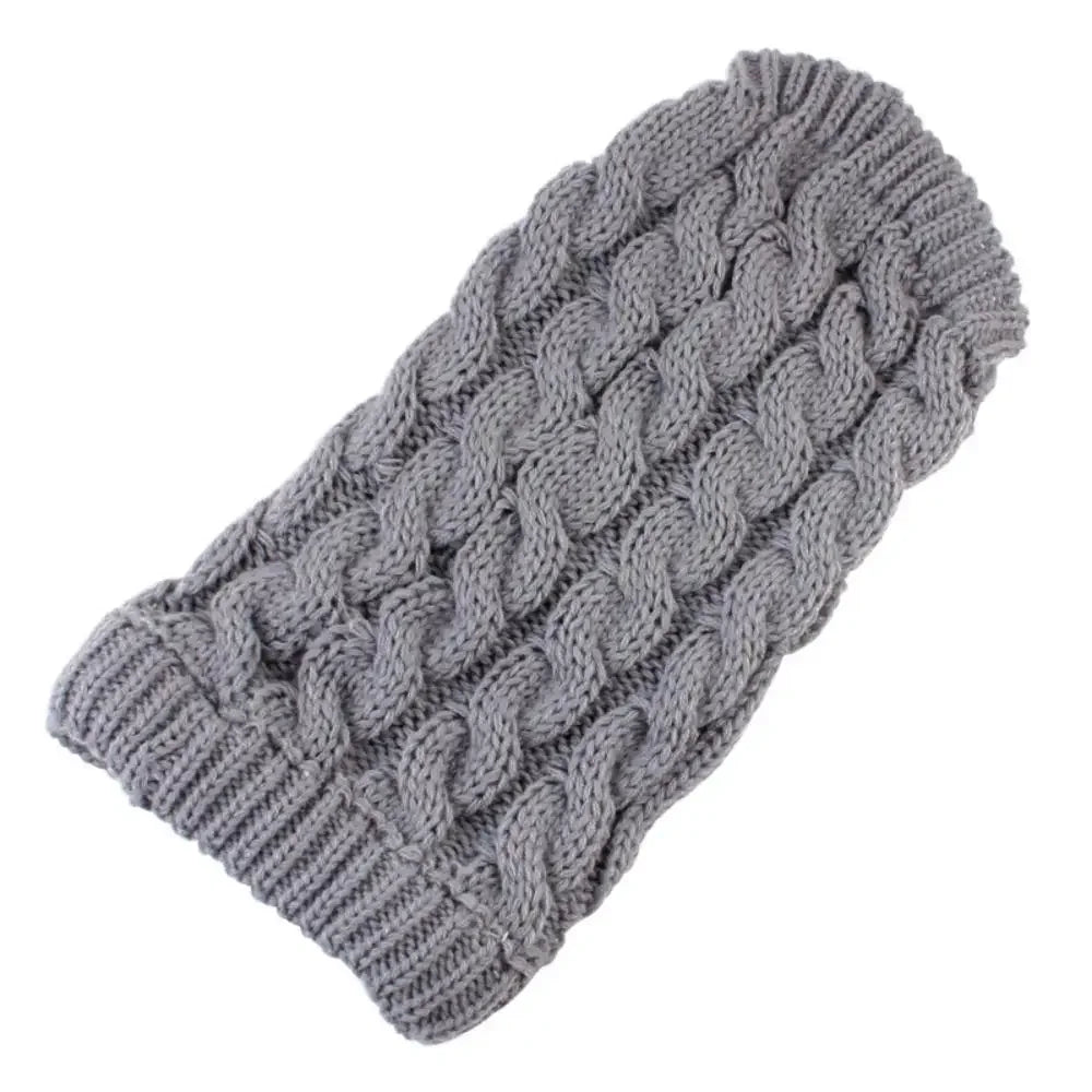 Zopfmuster-Hundepullover – Warmer Einfarbiger Strickpullover für Kleine Hunde & Welpen