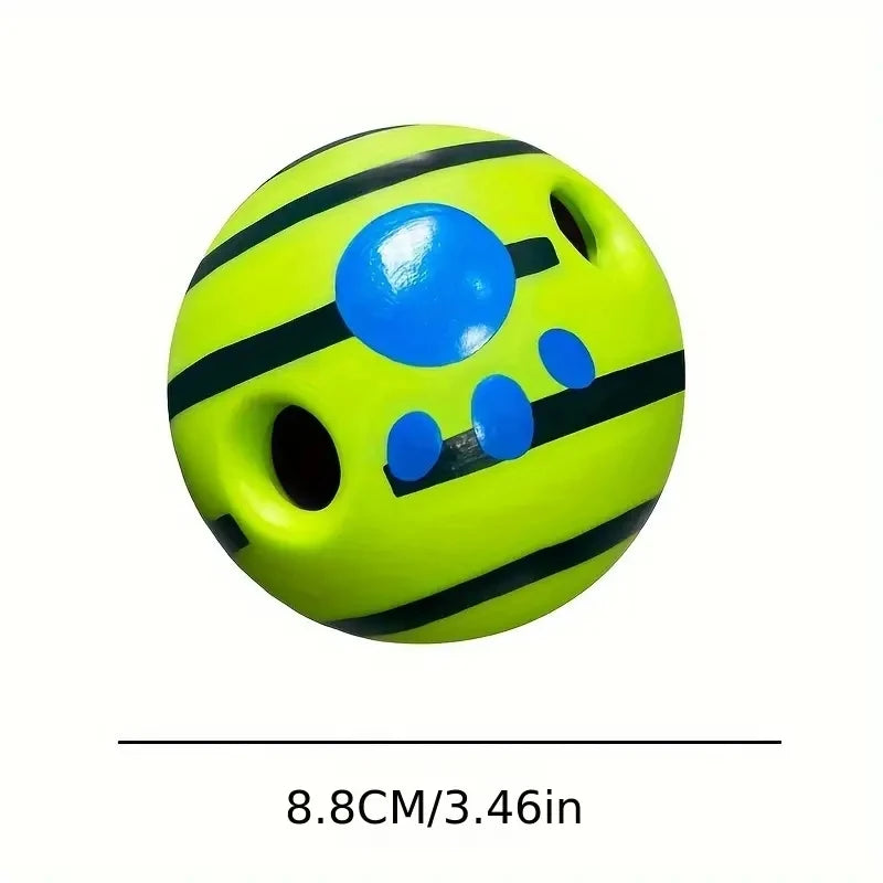 Lustiger Interaktiver Kicherball für Hunde – IQ-Trainingsspielzeug für Mentale Beschäftigung, Aktive Bewegung & Indoor-Outdoor-Spiel