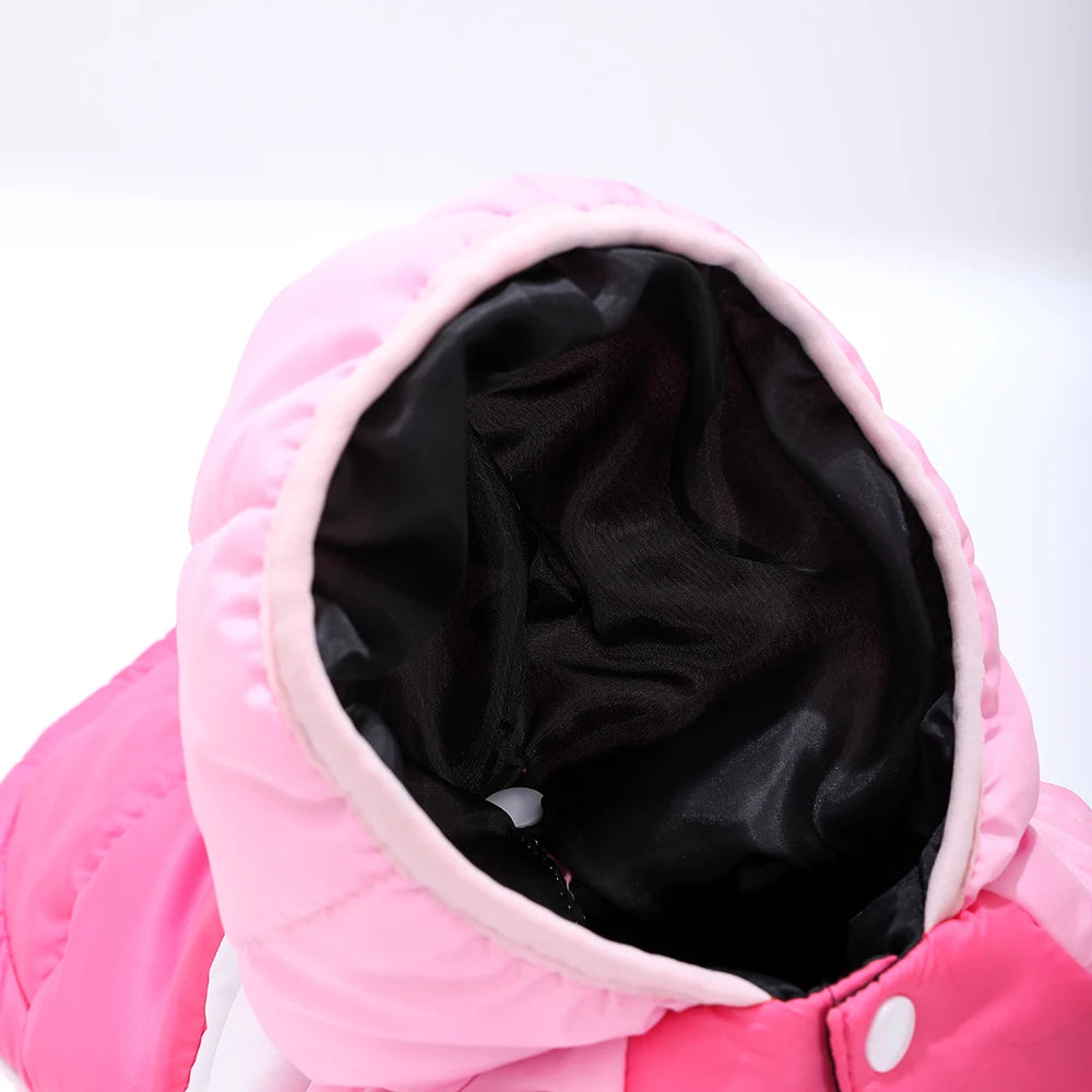 Warmer Fleece-Hoodie für Haustiere – Winddichte Winterjacke für Kleine & Mittelgroße Hunde & Katzen
