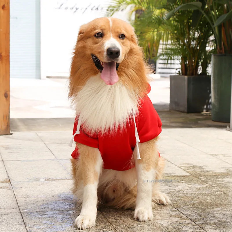 Warmer Winter-Hoodie für Hunde – Gemütliche Sweatshirt-Jacke für Mittelgroße & Große Hunde