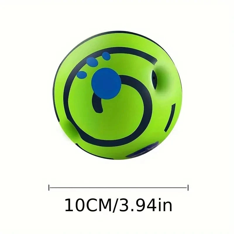 Lustiger Interaktiver Kicherball für Hunde – IQ-Trainingsspielzeug für Mentale Beschäftigung, Aktive Bewegung & Indoor-Outdoor-Spiel