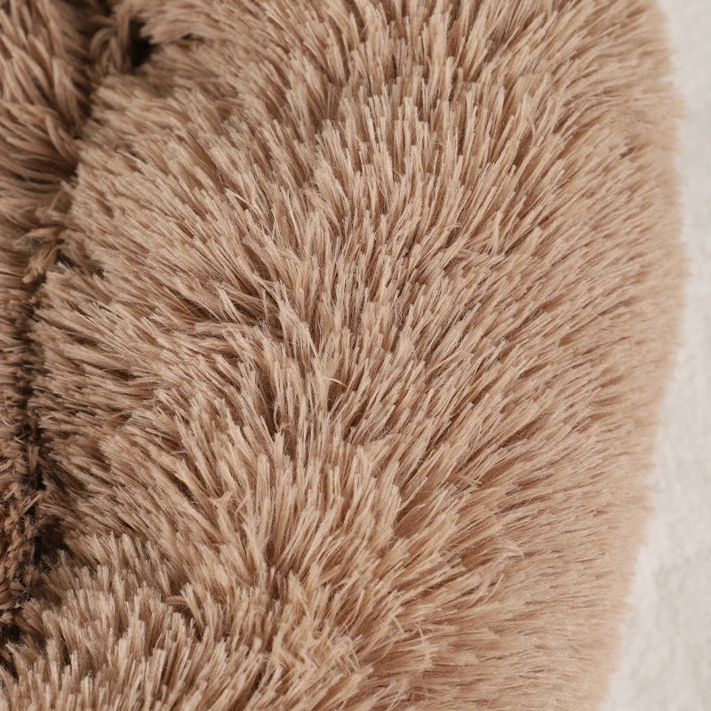 Flauschiges Warmes Winter Hundebett & Haustier Sofa-Korb – Weiche Gemütliche Schlafmatte für Kleine Mittlere Große Hunde, Welpen & Katzen