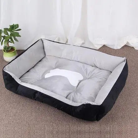 Warmes Quadratisches Haustierbett – Gemütliches Hunde- & Katzenbett