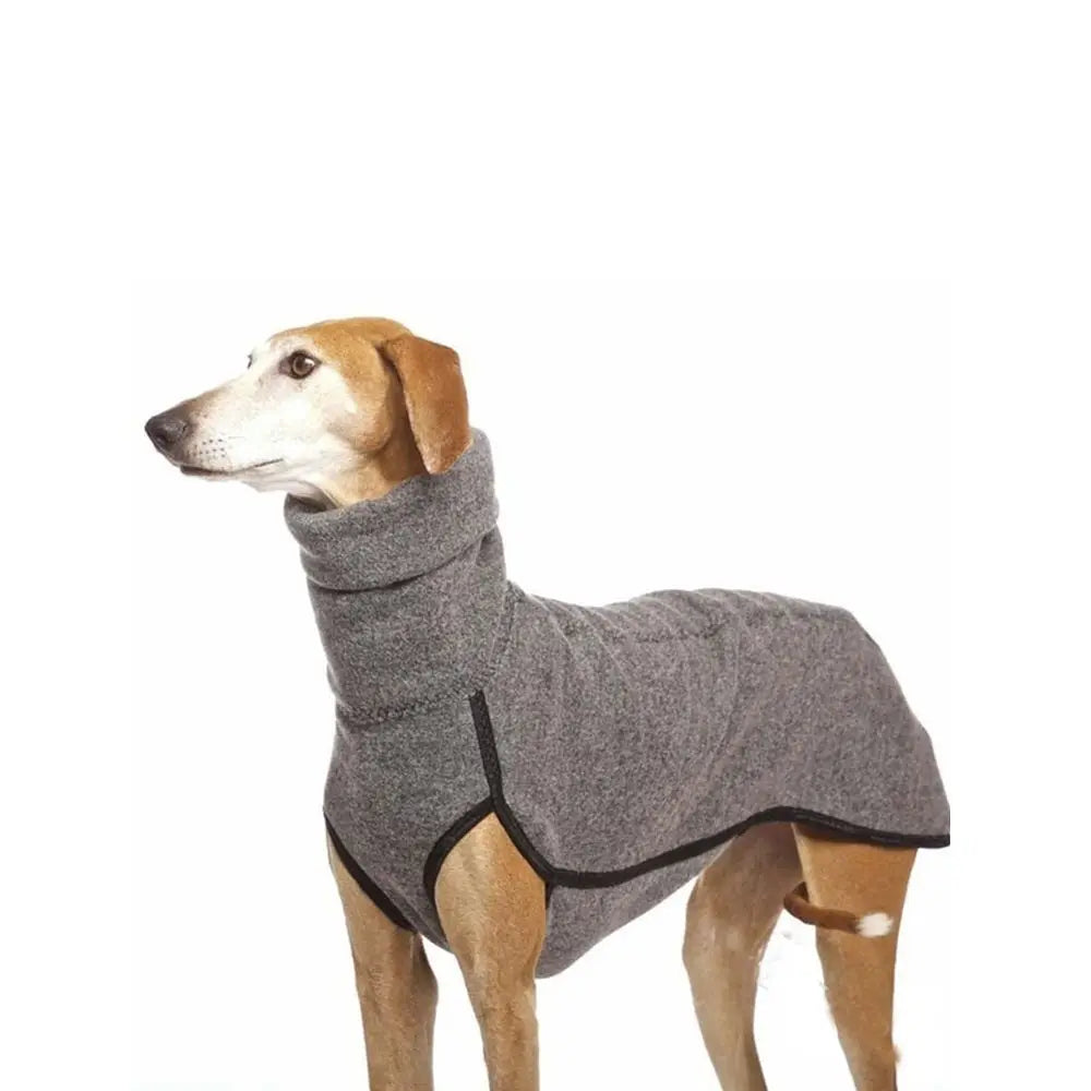 Hochkragen-Hundepullover für den Winter – Warmer Strickpullover für Mittelgroße & Große Hunde, Deutsche Dogge, Greyhound & Pitbull