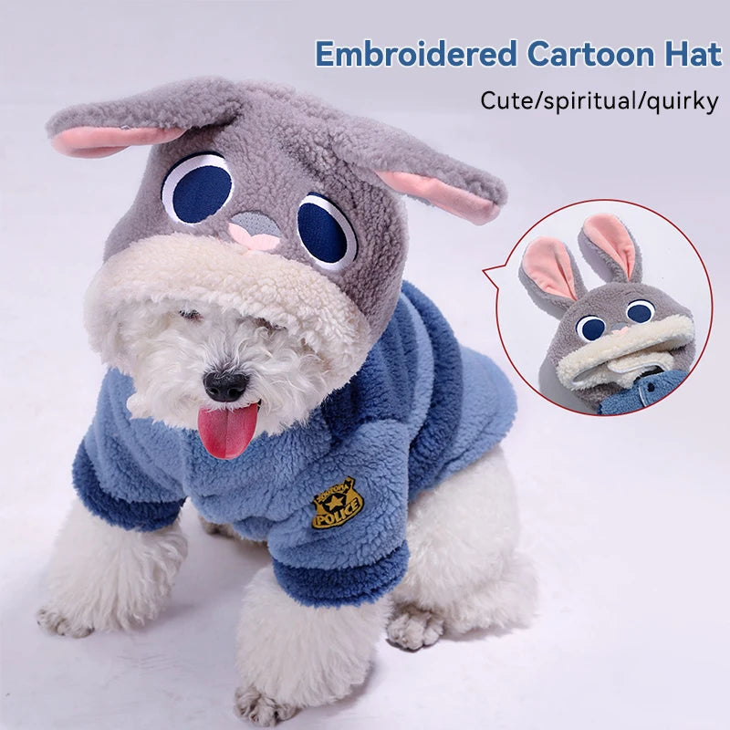 Cartoon-Hundepullover – Süßes Frühlings- & Herbst-Outfit für Kleine & Mittelgroße Hunde