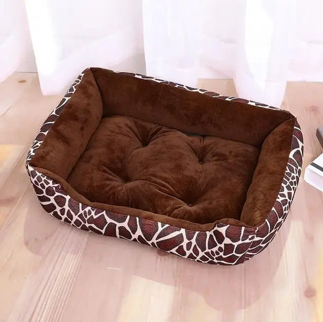 Warmes Quadratisches Haustierbett – Gemütliches Hunde- & Katzenbett