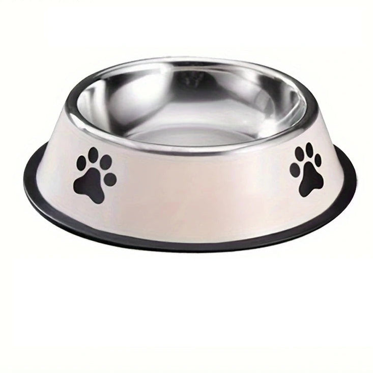 Futter- und Wassernapf aus Edelstahl – Praktische Futterstation mit Vorratsbehälter für Kleine und Große Hunde sowie Katzen