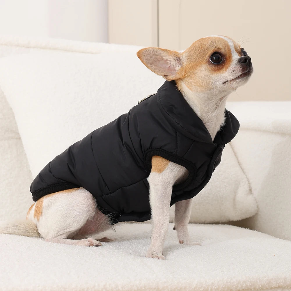 Wasserdichter Fleece-Hundemantel – Dicke Winterweste für Kleine Hunde, Katzen & Welpen