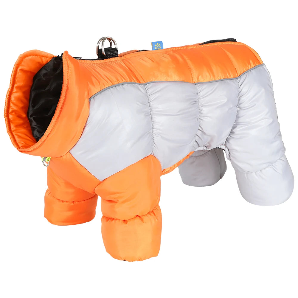 Wasserdichter Dicker Baumwoll-Hundemantel – Extra Warme Winterjacke für Französische Bulldoggen & Kleine Hunde