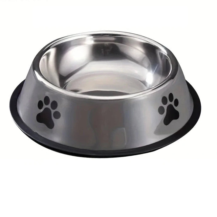 Futter- und Wassernapf aus Edelstahl – Praktische Futterstation mit Vorratsbehälter für Kleine und Große Hunde sowie Katzen