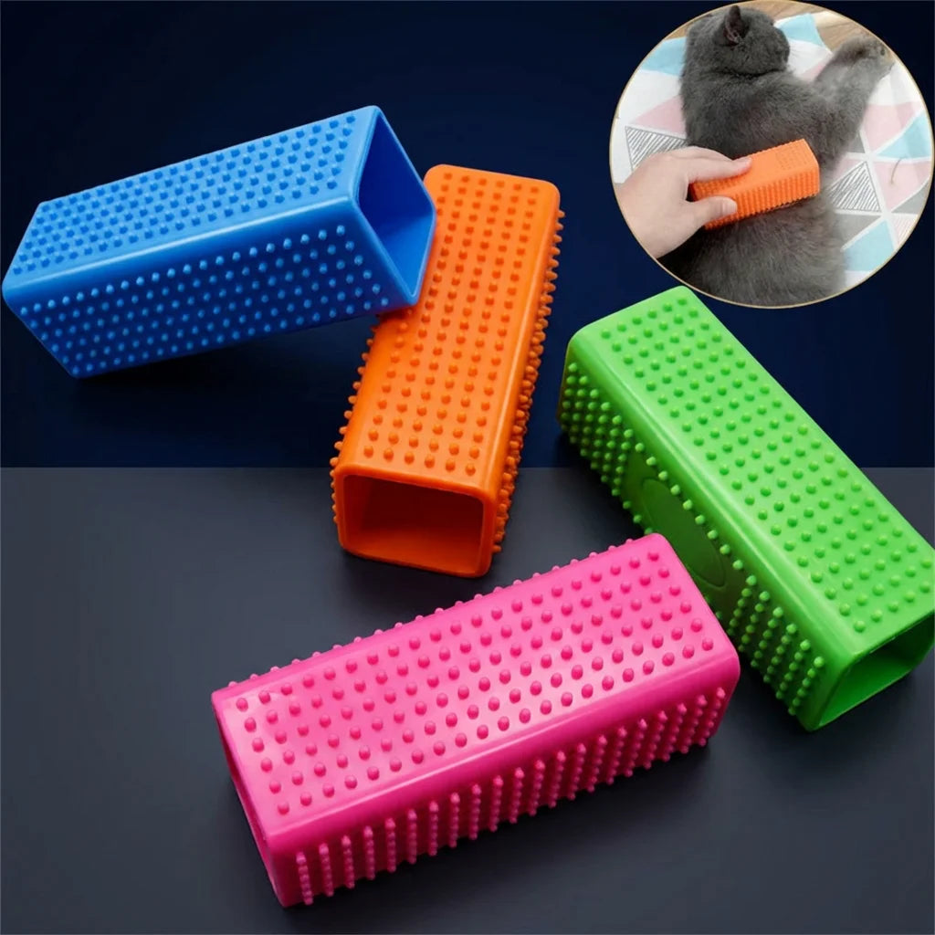 Hohle Gummibürste zur Tierhaarentfernung – Silikon-Reinigungsbürste für Sofa, Teppich, Autositze & Kleidung